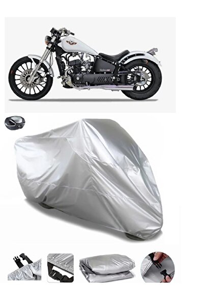 CoverPlus ريجال رابتور دايتونا 350 حقيبة خلفية متوافقة مع غطاء دراجة نارية مق...