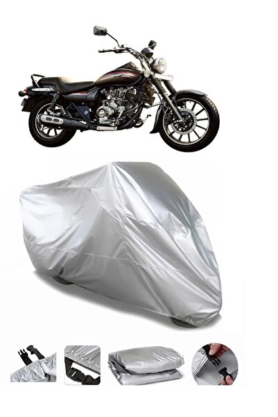 CoverPlus ماركة باجاج أفنجر ستريت 150 رمادية مقاومة للماء للدراجات النارية