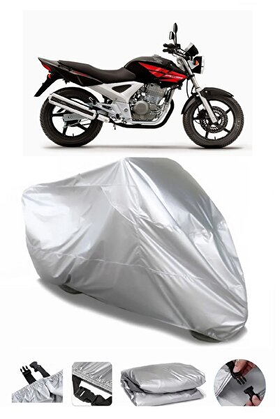 CoverPlus ماركة هوندا CBX 250 تويستر رمادية مقاومة للماء للدراجات النارية