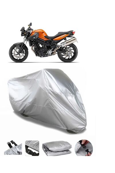 CoverPlus Bmw R 800 RT علامة تجارية رمادية مقاومة للماء للدراجات النارية