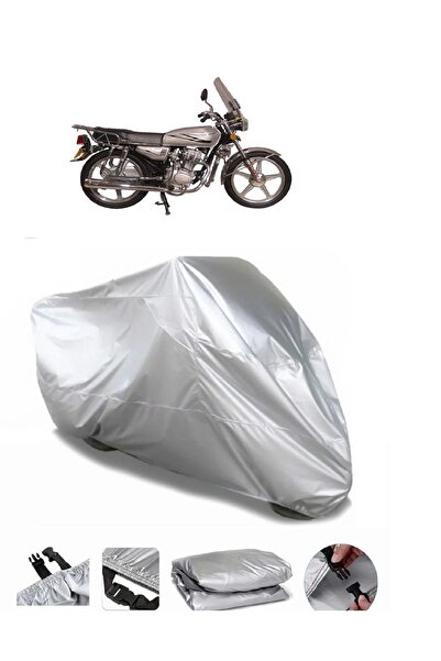 CoverPlus ماركة ليفان دراجون 125 رمادية مقاومة للماء للدراجات النارية