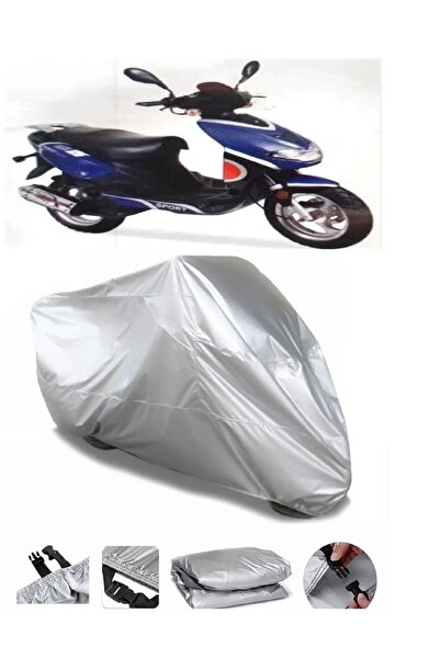 CoverPlus علامة تجارية رامزي RMZ 100-C رمادية مقاومة للماء للدراجات النارية