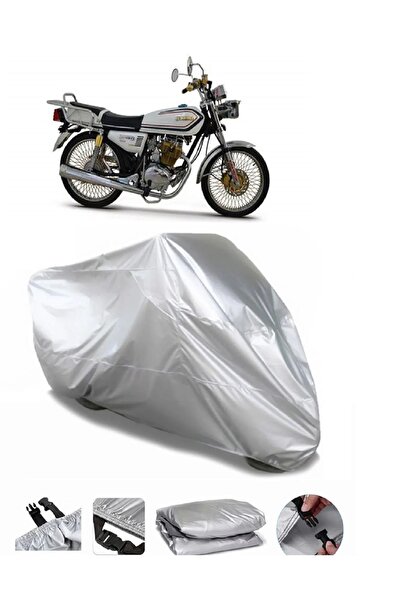 CoverPlus كوبا تشيتا 125R ماكس جولد رمادي مقاوم للماء للدراجات النارية