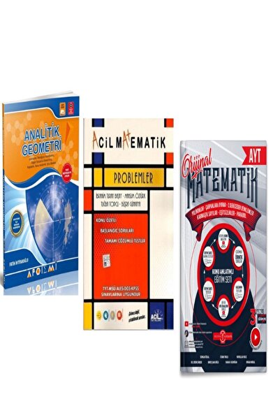 Genel Markalar Apotemi Analitik Geometri, Acil Problemler Ve Orjinal Polinom Parabol Fasikülleri