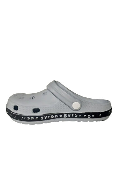 Byron Byrn09-20 Gray Unisex Sabo Hospital Nurse Slippers