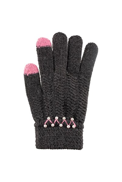 SYT قفازات محبوكة (k2194-03 أنثراسايت)