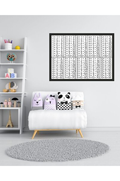 Ti Play 02 Model Multiplication Table - 70x50 Cm Cardboard