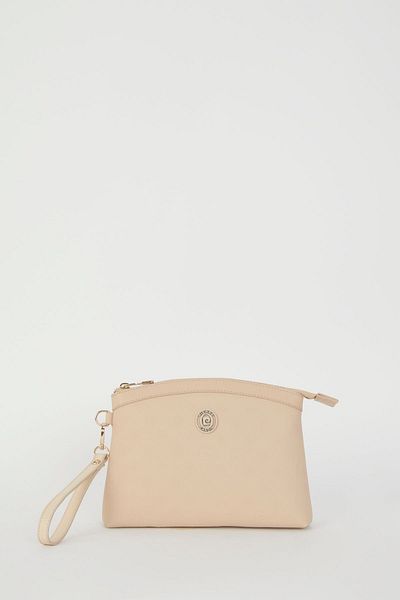 Pierre Cardin Sand Beige Print Women's Clutch & Clutch Bag 05Po22Y1547