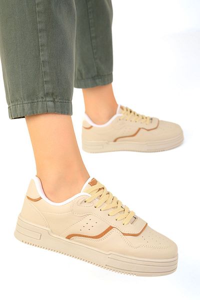 SOHO Hellbraune Damen Sneakers 17941