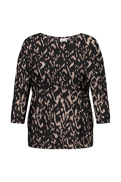 Only Carmakoma Kurzärmlige, hochwertige Strickbluse für Damen - PL95/EA5