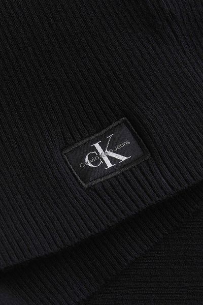 Calvin Klein Tkaný svetr se štítkem – design sukně