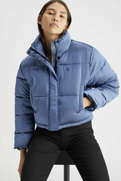 Calvin Klein JACHETA PUFFER CROPPED SHINY