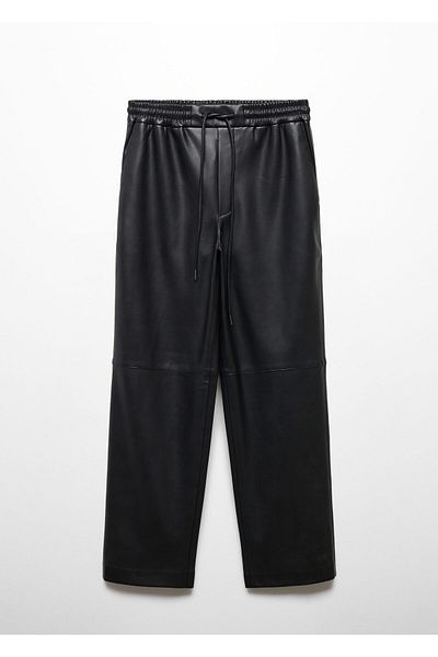 MANGO Woman Women's Black Pants57255139