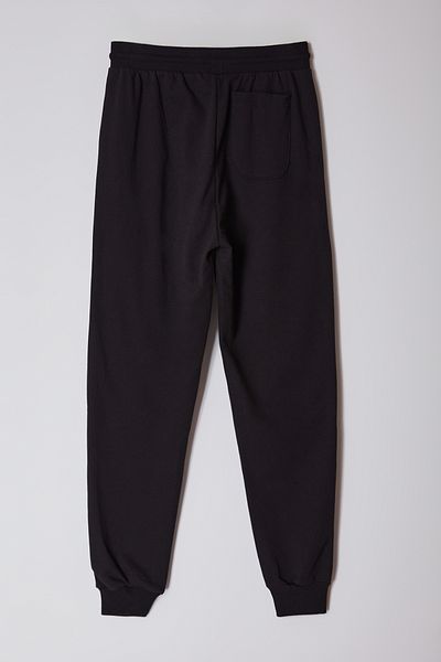 Edit by Trendyol Pantaloni de trening pentru bărbați - negru cu croiala obișnuită, buzunar cargo, TEDAW25EA00004