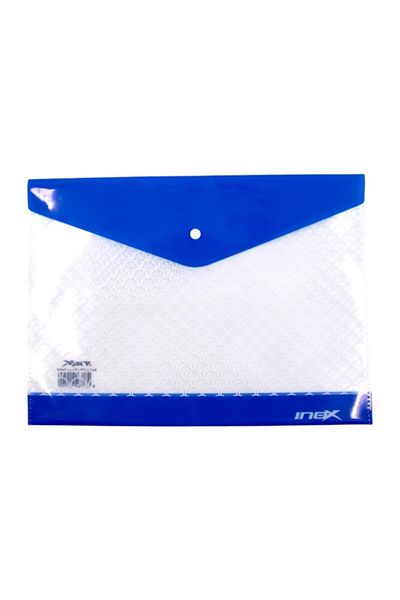 inox Colorful Laminated Snap File - 9599
