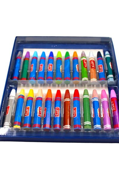 Lets Pastel Colored 24 Model Paint Cardboard Box