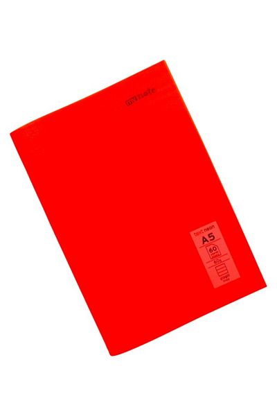 Mynote A5 60 Sheets Lined - Plastic Pastel Cover Notebook