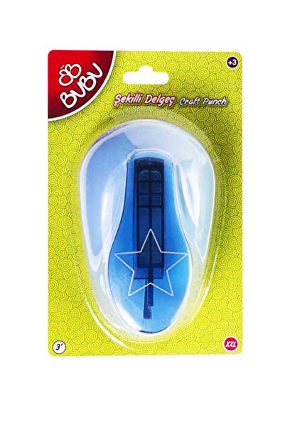 Bubu Büyük Şekilli Delgeç Yıldız Xxl Basım Çapı 7.6 Cm