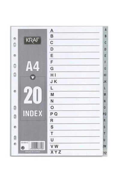 KRAF A-z Seperatör Dosya Ayracı