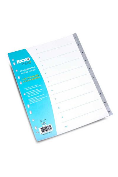 Exxo Ts 110 Model 1-10 Number File Separator
