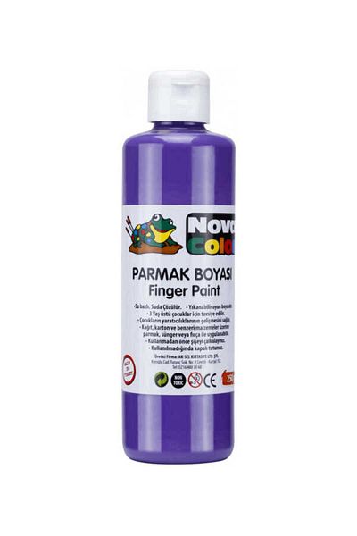 Nova Color Nc-452 Purple Finger Paint 250 gr