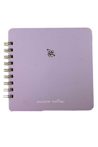 Gıpta Spiral Hard Cover Notebook 100 Sheets Lined 16 X 16 Cm