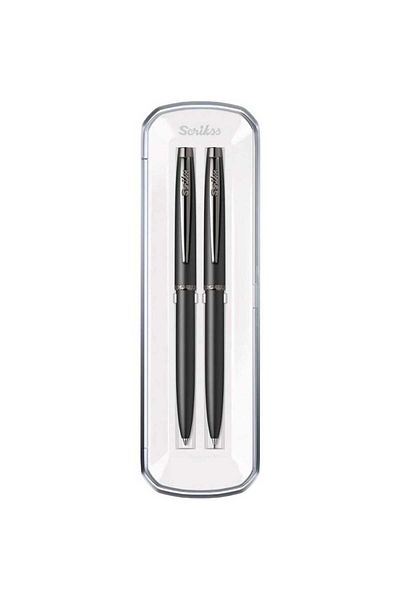 Scrikss Ballpoint Black Pen Set No. 108