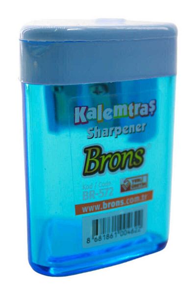 Brons Triangle Bowl Pencil Sharpener Br-572