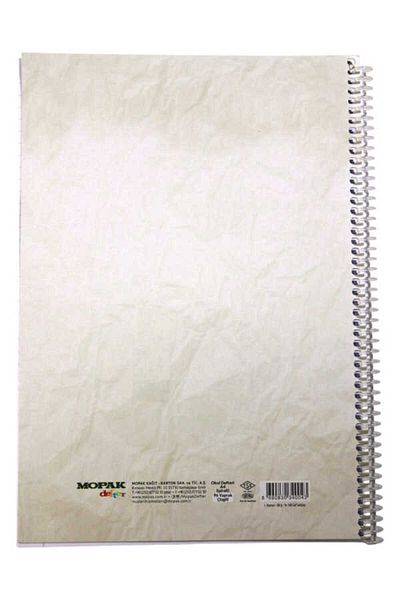 Mopak A4 96 Sheets Lined Spiral Map Method Notebook