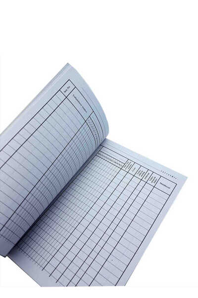 Cem Aylık Puantaj Defteri Küçük