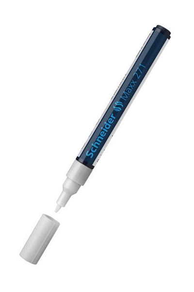 SCHNEIDER White Decoration and Marking Pen (LEAD 1 - 2 MM) 271