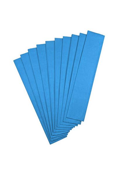 Bubu Bu-bu Crapon Paper 10 Pieces Blue Color
