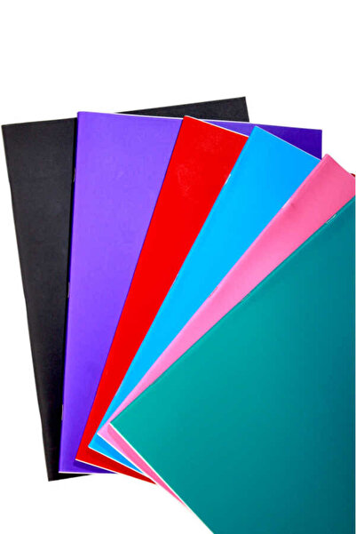 Mopak A4 60 Sheets Unlined Plastic Cover School Notebook