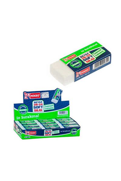 Mikro Nano White Eraser 2b-20