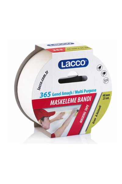 Lacco Crepe Masking Tape 48 Mm X 25 M Kod365