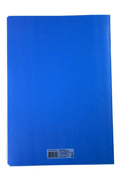 Mynote Text Neon A4 80 Sheets Striped Plastic Cover Notebook