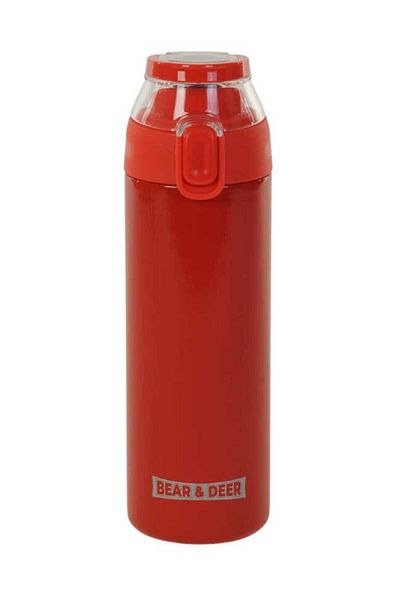 B&D ACCESSORY بي اند دي دورق ستيل بغطاء شفاف 450 مل Bd-mt0033