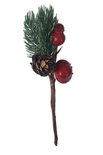 Orca كوكينا مع مخروط زهرة عيد الميلاد 15 سم Orc-stk-2316