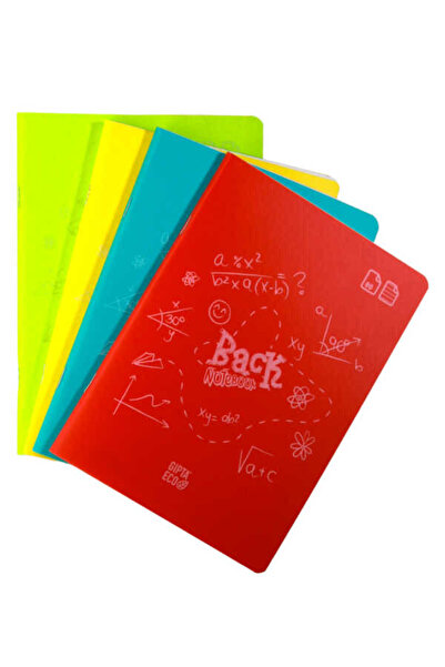 Gıpta A5 80 Sheets Lined Plastic Cover School Notebook