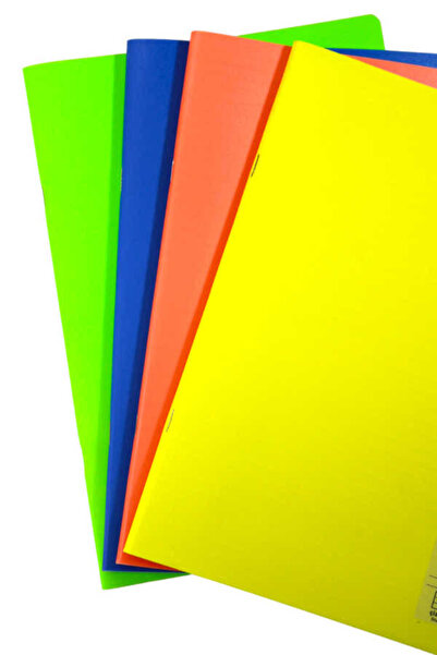 Mynote Caiet cu linii Neon A4 60 coli - Copertă din plastic