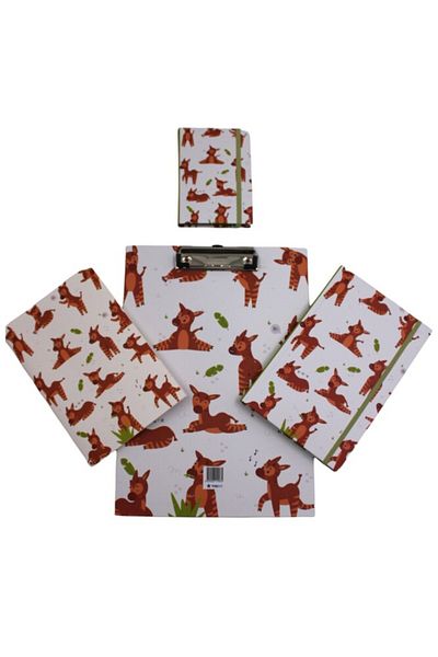Tigra Okapi Figured Secretarial and Notebook Set - No015