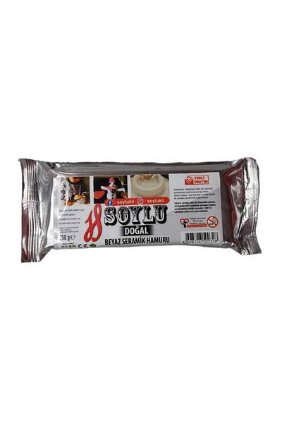 SOYLU 250 gr Natural Clay Dough White