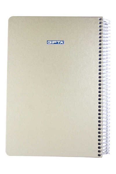 HOBİMOBİ THEBOOK SPIRALY HARD COVER NOTEBOOK 100 SHEETS CHECK 17 x 24 cm