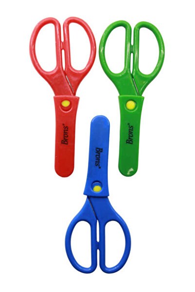 Brons Student Scissors with Protection Cover Br-702