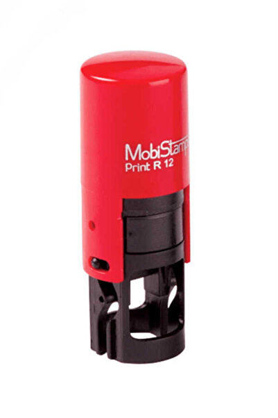 HOBİMOBİ Mobi Stamps Yuvarlak Otomatik Kaşe 12mm R-12