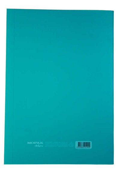 Mopak A4 80 Sheets Checked Plastic Cover School Notebook