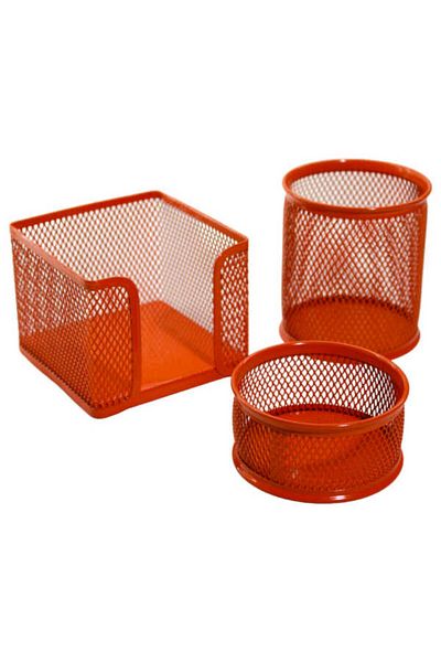 Bion 9305 Perforated Set of 3 - Vibrant Colors on Tray