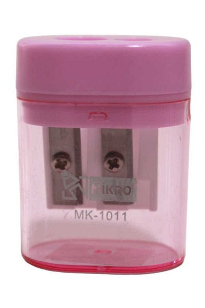 Mikro مبراة أقلام رصاص مزدوجة Mk 1011