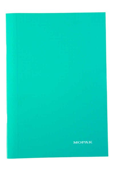 Mopak A5 40 Sheets Checked Plastic Cover School Notebook