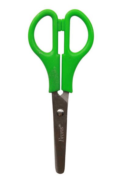 Brons Student Scissors with Ruler Br-699
